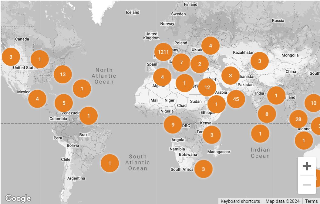 My @tes map from the last 4 months...I love that teachers from all over the world can benefit from resources I've created...after inspiring children, supporting other teachers is the best bit of the job. You can find all my, mostly, FREE resources here tes.com/teaching-resou…