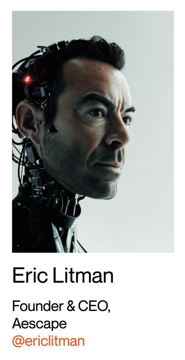 11 days left to apply to Robotics Pitch Day! 📝 Apply at roboticspitchday.com 👨‍⚖️ Meet one of our judges: @ericlitman, CEO of @aescape Aescape is advancing robotics for better living. With a rich history of entrepreneurial success (founded and exited four companies),