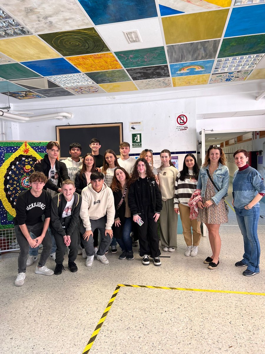 Visita de un grupo de alumnos de Polonia a través del programa de Erasmus+ #erasmusplus