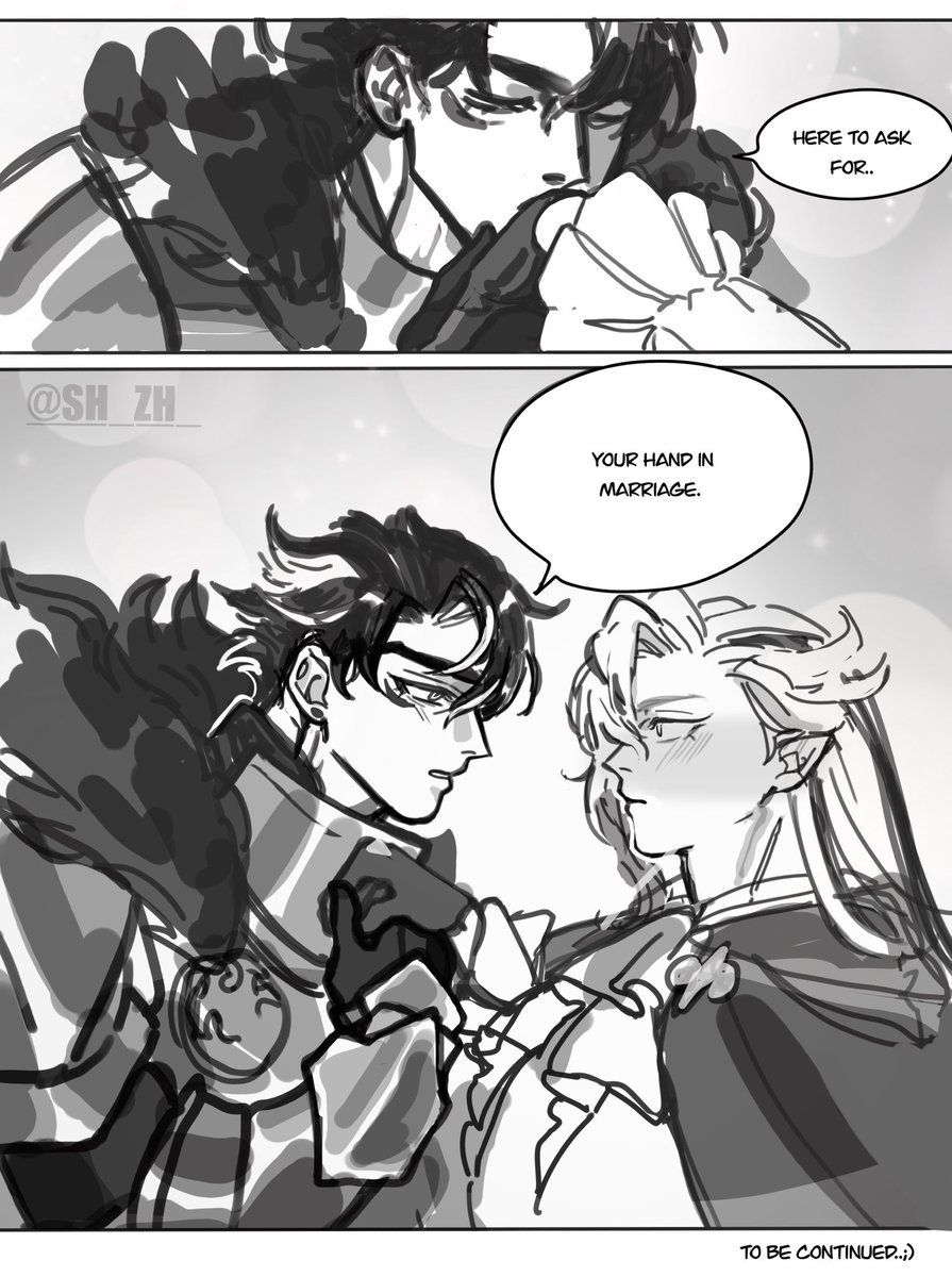 #wriolette Knight/Dragon Au part 1/? (sorry for my bad eng) #Wriollette #Genshin_Impact