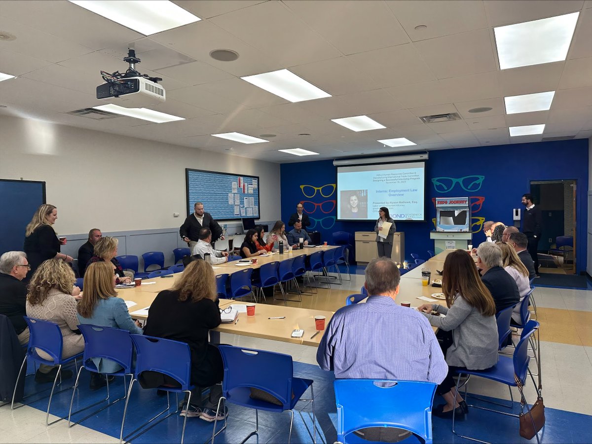 #TBT to November 16, 2023! We had a fantastic time at the Designing a Successful #InternshipProgram conference presented by HIA-LI Human Resources, Manufacturing/International Trade & Education Committee in Hauppauge NY. #HIALIConference #InternshipDevelopment