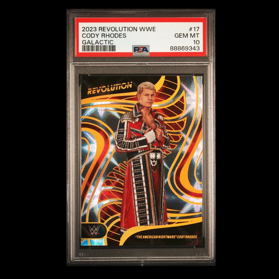 @CodyRhodes @PSAcard @PaniniAmerica #WrestlingCardWednesday