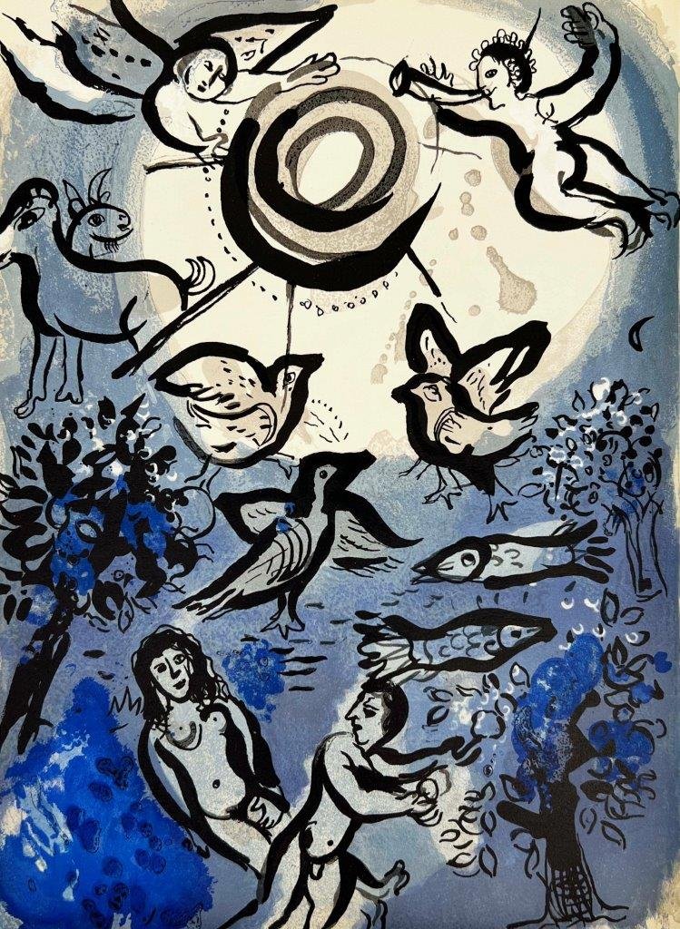 Marc Chagall, Creation, 1960
