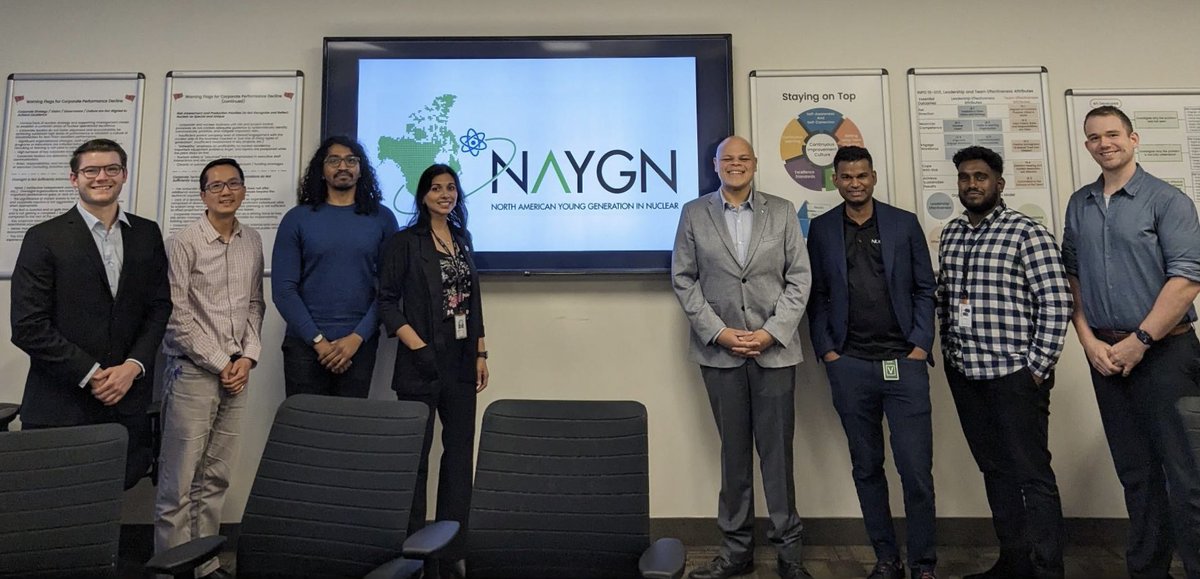 Nuclear energy is key to Canada's energy future. Today, I met with the Durham chapter of North American Young Generation in Nuclear to discuss the future of the nuclear industry in Canada. I'm grateful to learn from them and with them.