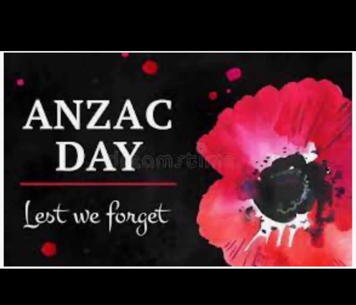 ANZAC DAY 2024 - Lest We Forget.