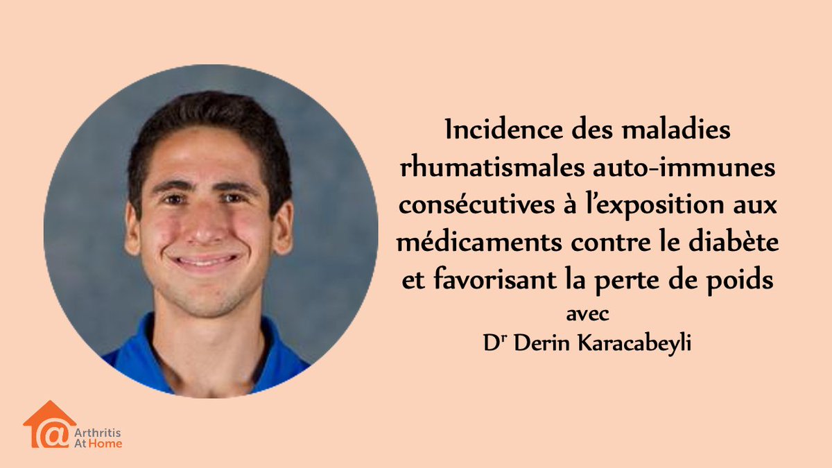 JointHealth™ express - Capsule 222 de #ArthritisAtHome – Incidence des maladies rhumatismales auto-immunes consécutives à l’exposition aux médicaments contre le diabète et favorisant la perte de poids. Visionner maintenant! arthritisathome.jointhealth.org/?p=5501 #CRArthritis @Arthritis_ARC