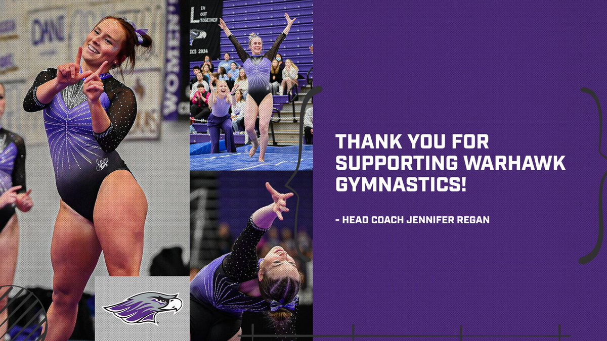 A big WARHAWK THANK YOU for everyone who donated to UW-Whitewater Gymnastics yesterday during the 2024 Warhawks Give Day!

Coach Regan and the rest of Warhawk Gymnastics thanks you for your support of Warhawk Athletics and our student-athletes!