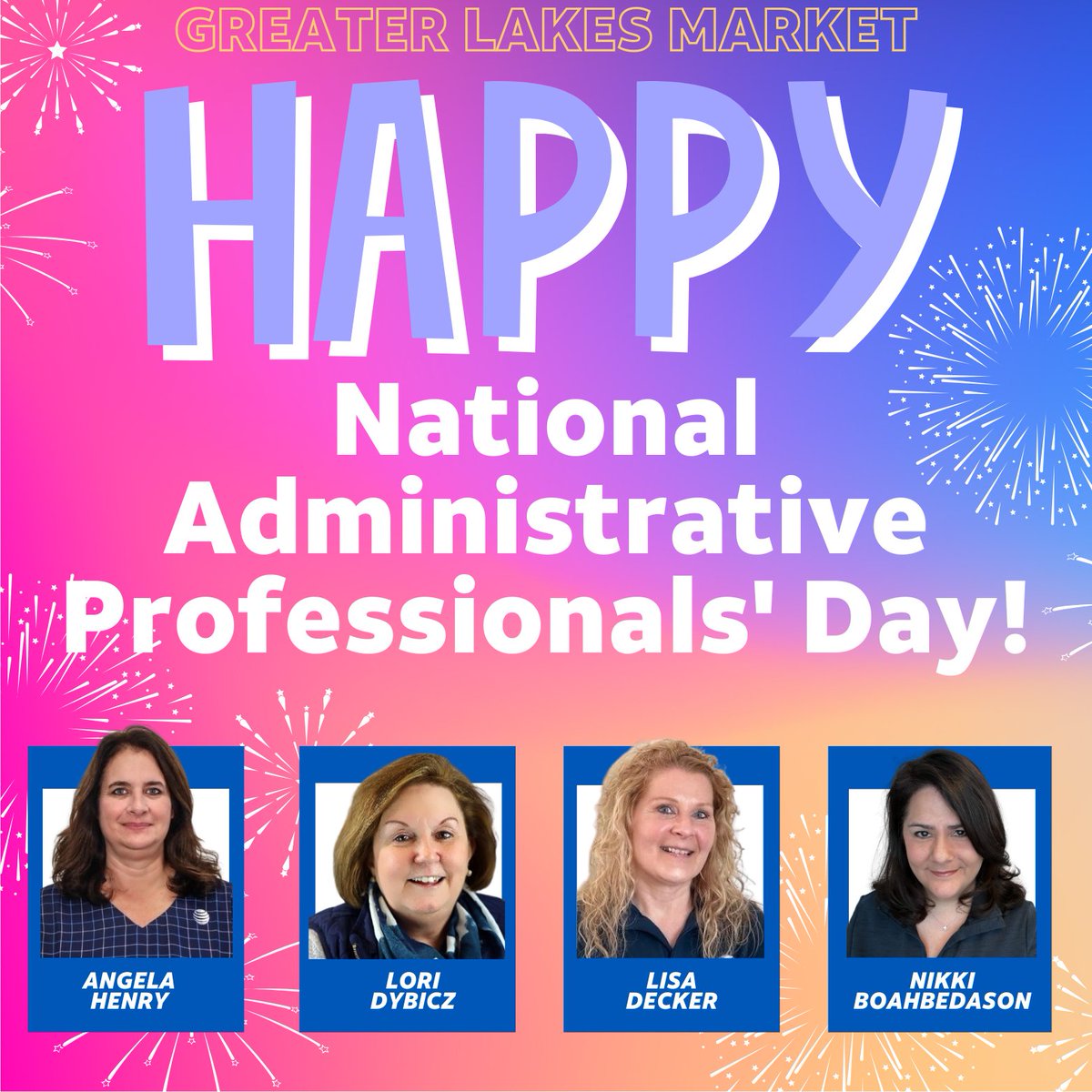Happy Administrative Professionals' Day to our FABULOUS team in GLM! We wanted to give you all a very special shoutout for all of the hard work you have done, and continue to do daily! It does not go unnoticed 🤩🫶 #MakingWaves