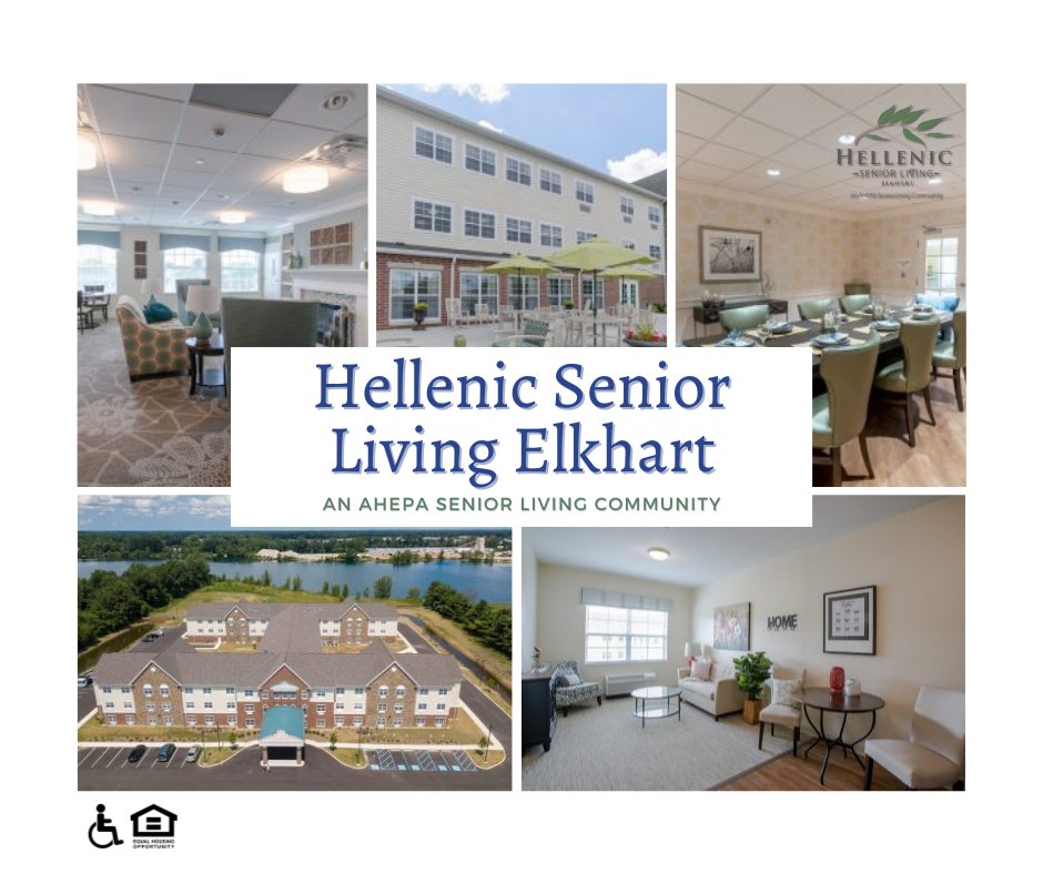 Hellenic Senior Living of Elkhart is the choice for older adults who are looking for an affordable assisted lifestyle community.

Schedule your tour today!

elkhart.ahepaseniorliving.org

#assistedliving
#community
#PeaceofMind
#affordablehousing