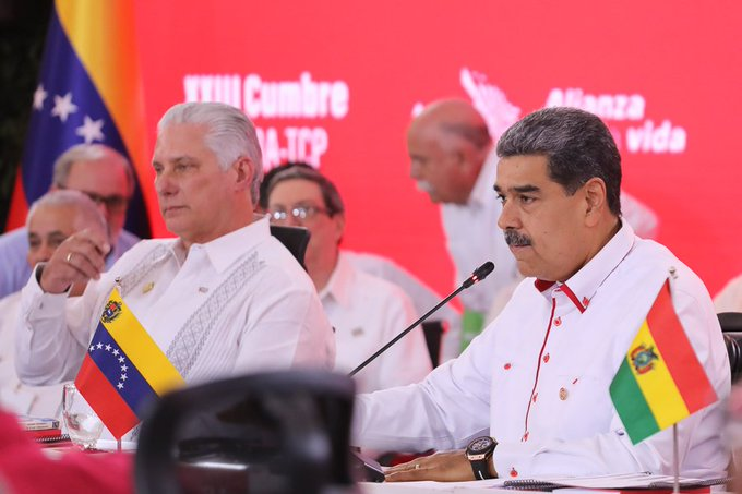 📢¡𝐀𝐬í 𝐥𝐨 𝐃𝐢𝐣𝐨!🇻🇪 Pdte. @NicolasMaduro: Con una visión unitaria, pasar de la integración a una visión de construcción de nuestra región, unión de nuestros pueblos. #SembrandoPatria