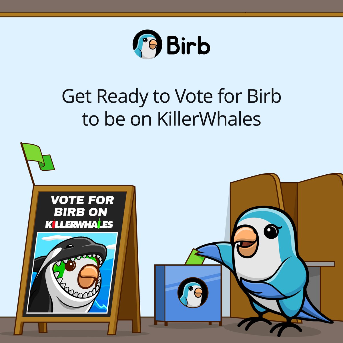 @thehellolabs @KillerWhalesTV 🎉 The $BIRB community is all geared up and buzzing with excitement! 🚀 We're ready to vote and thrilled for the chance to be on the #KillerWhalesTV show by @thehellolabs! Let's make some noise and show our spirit! 🐦👏 #VoteBIRB #CommunityPower
