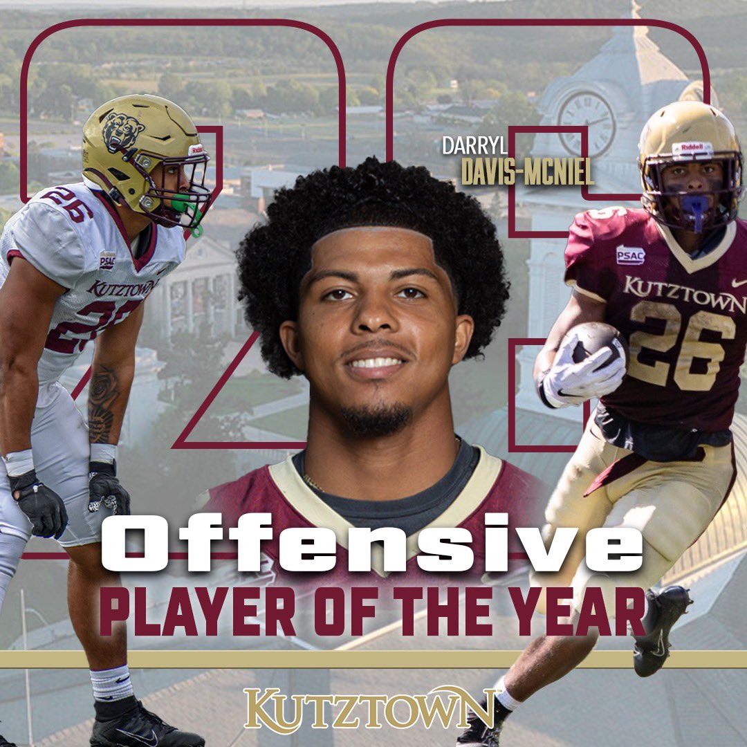 Kutztown Football 🐻 tweet media