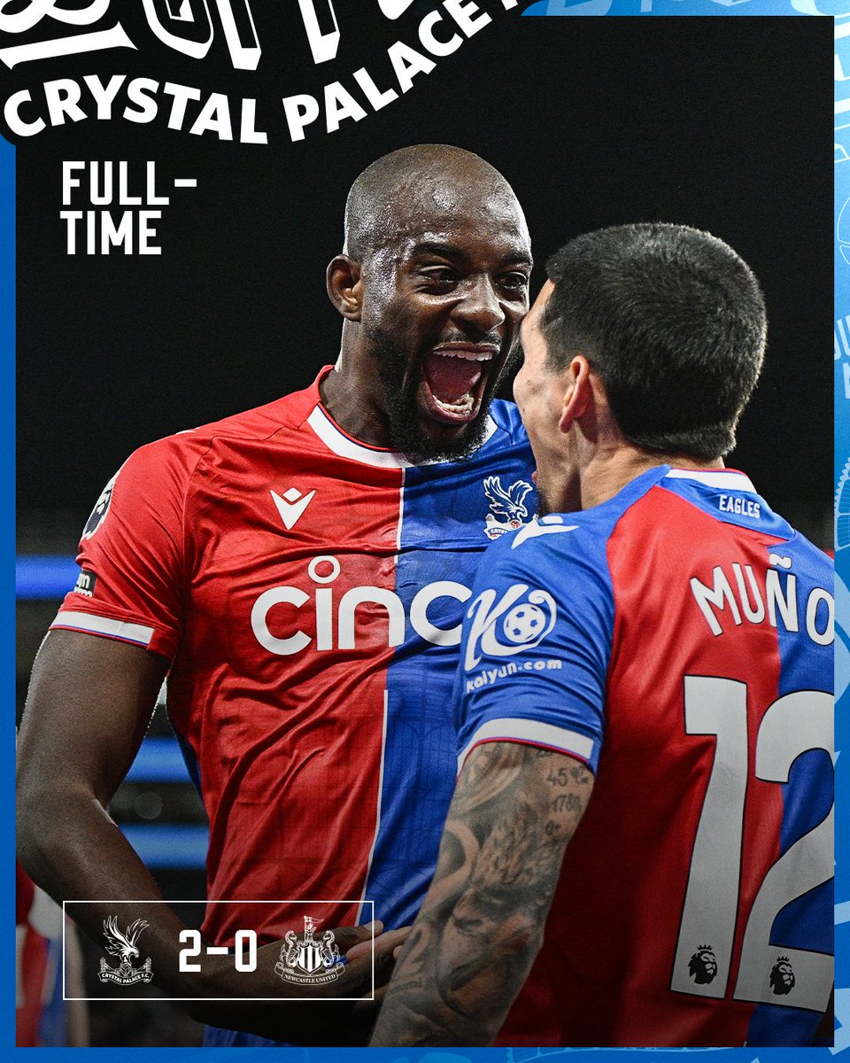 ANOTHER THREE POINTS ✊

GET IN THERE ❤️💙

#CPFC | #CRYNEW