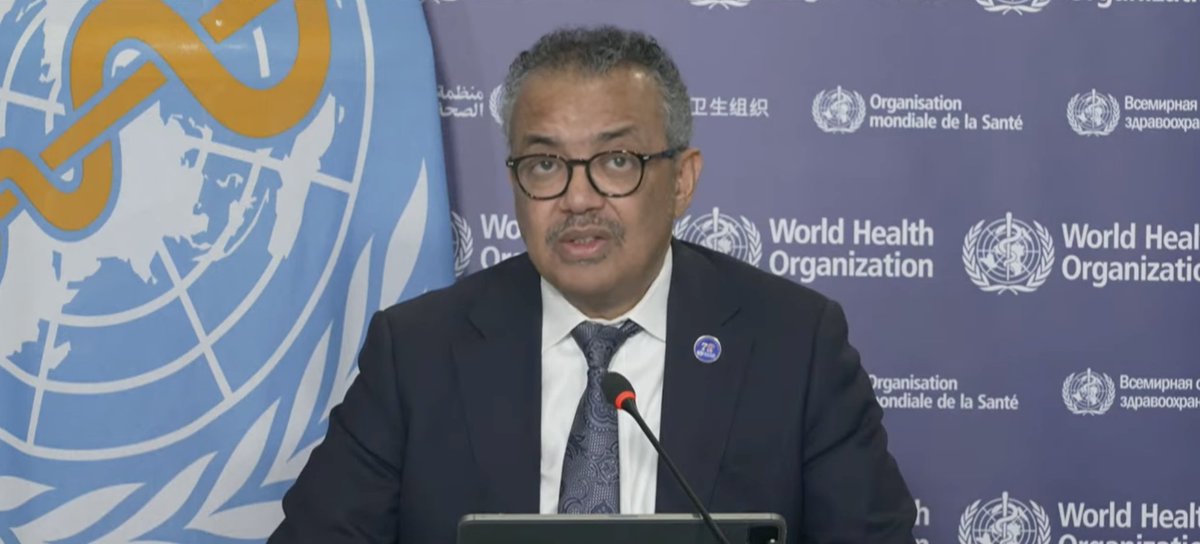 'Thanks to immunization, a child born today is 40% more likely to see their 5th birthday than a child born 50 years ago. More lives are being saved as more diseases are becoming vaccine preventable.' -@DrTedros #WorldImmunizationWeek