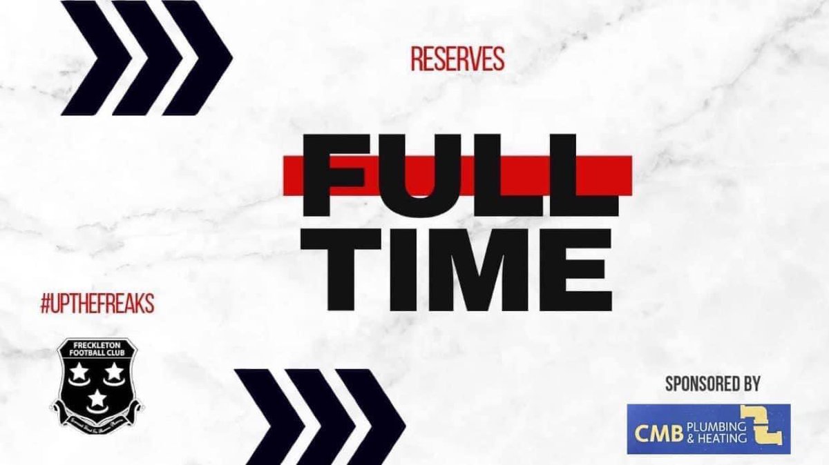 ▶️FULL-TIME◀️ Croston Sports Club 2-3 Freckleton Res Goals: Samson Ogundaisi⚽️ Jack Williams⚽️ Theo Cunliffe⚽️ Great battling performance tonight from the Reserves who come from behind to win the game & keep their promotion hopes alive with two games to play! #UpTheFreaks