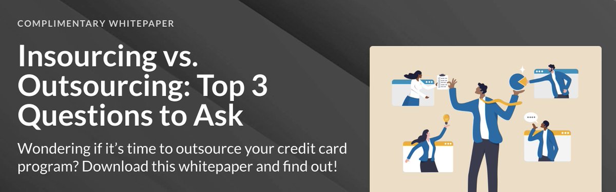 Check out Elan's new white paper: 'Insourcing vs. Outsourcing: Top 3 Questions to Ask' on CU Knowledge Hub for #creditunions #financialservices ... bit.ly/3xSTsgp