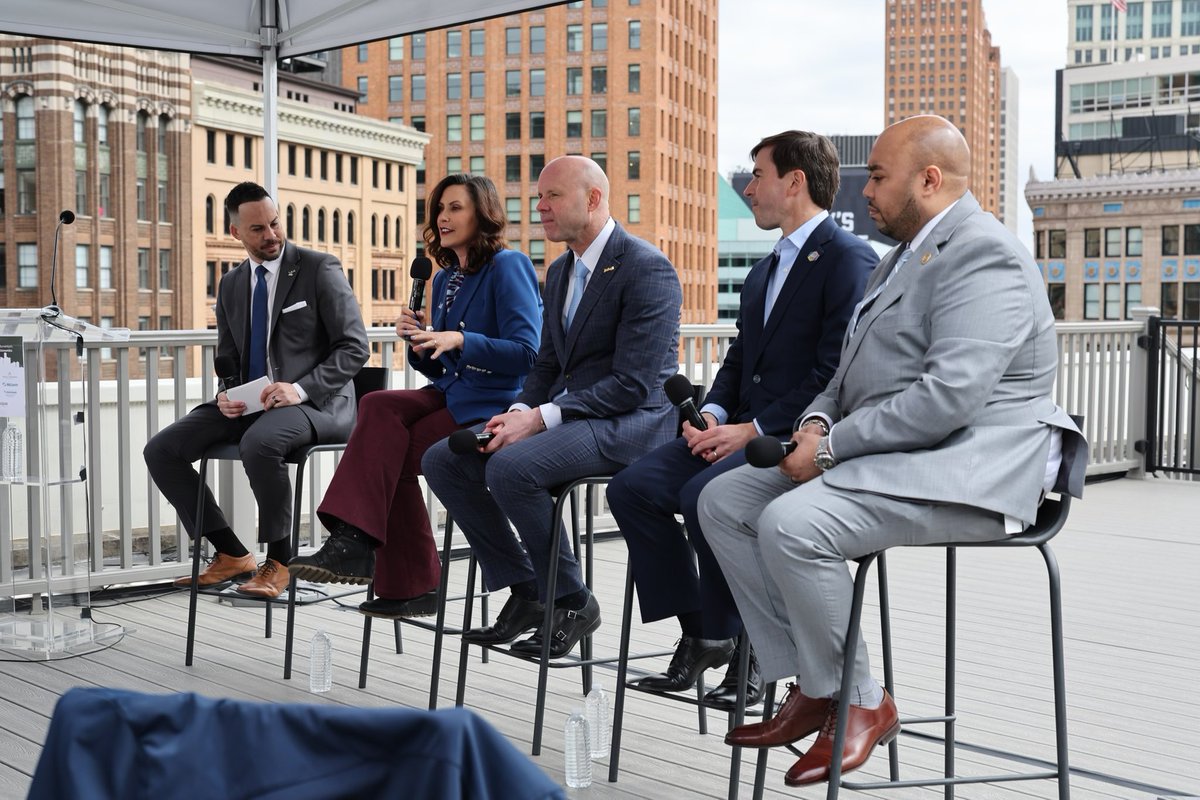 The #NFLDraft is a BFD – for the players, the fans, and Michigan. This is an incredible opportunity to showcase what Detroit and our state have to offer. We need to start bragging about Michigan and going toe-to-toe with other states to continue growing Michigan's economy.