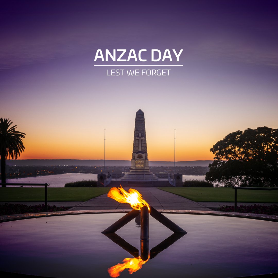 On this Anzac Day we unite in remembrance and gratitude to commemorate those who have served, and continue to serve, our country. We honour their service and sacrifice. Lest we Forget