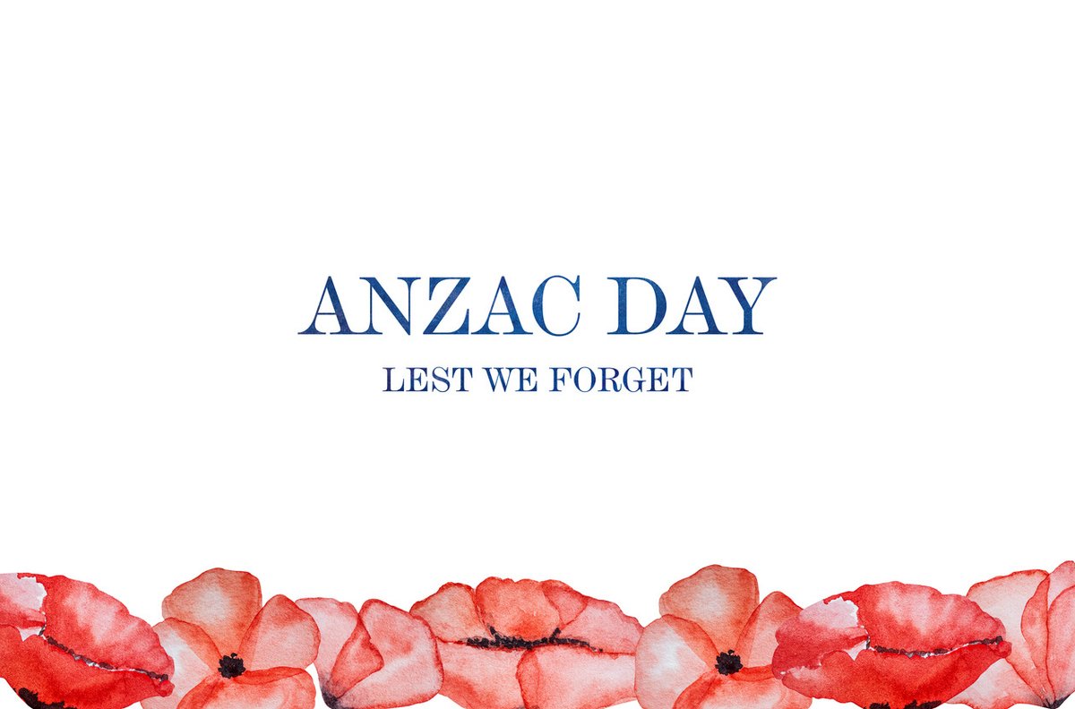 Honouring the courage and sacrifice of our heroes this Anzac Day. Today, we remember and pay tribute to the brave men and women who have served and continue to serve our nation. Lest we forget. #AnzacDay #LestWeForget