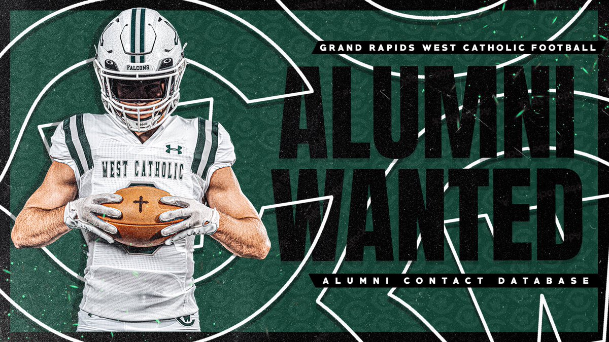 CALLING ALL ALUMNI! We are asking all of our former Falcon Football players to please complete the Google form below to join our contact database that will help you stay up to date with all WC Football happenings! Link: docs.google.com/forms/d/1_-dib… #WeTheWest | #GRWCFootball