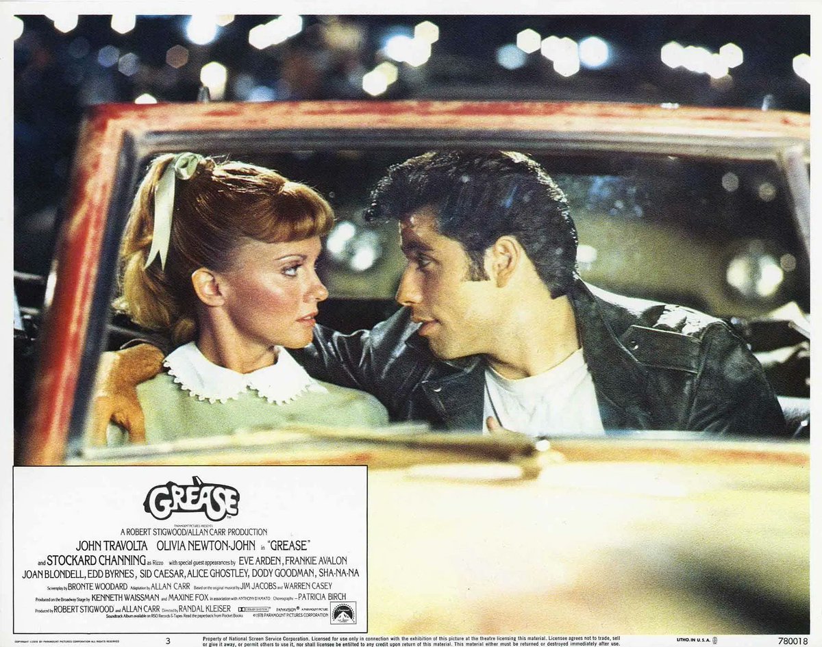 Grease (1978) screens in 35mm next month, Saturday & Sunday May 25th & 26th, at 2:00pm.