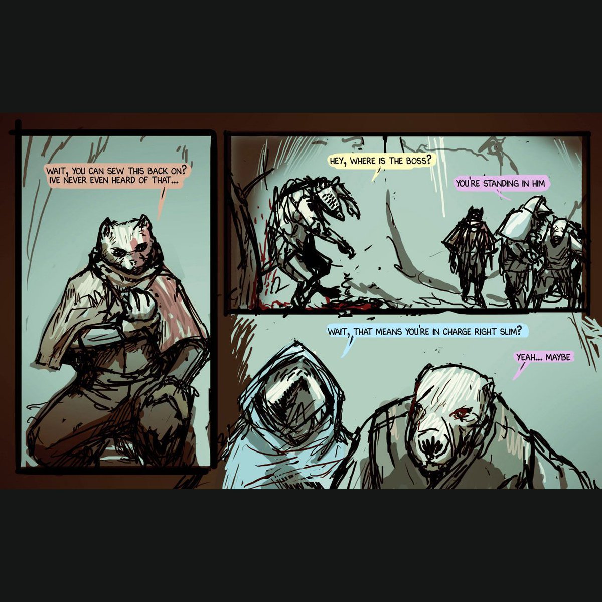 Overgrowth: Mad Dog #12

Get Overgrowth here - store.steampowered.com/app/25000/Over… 

#Overgrowth #IndieGame #WolfireGames #webcomic #comic