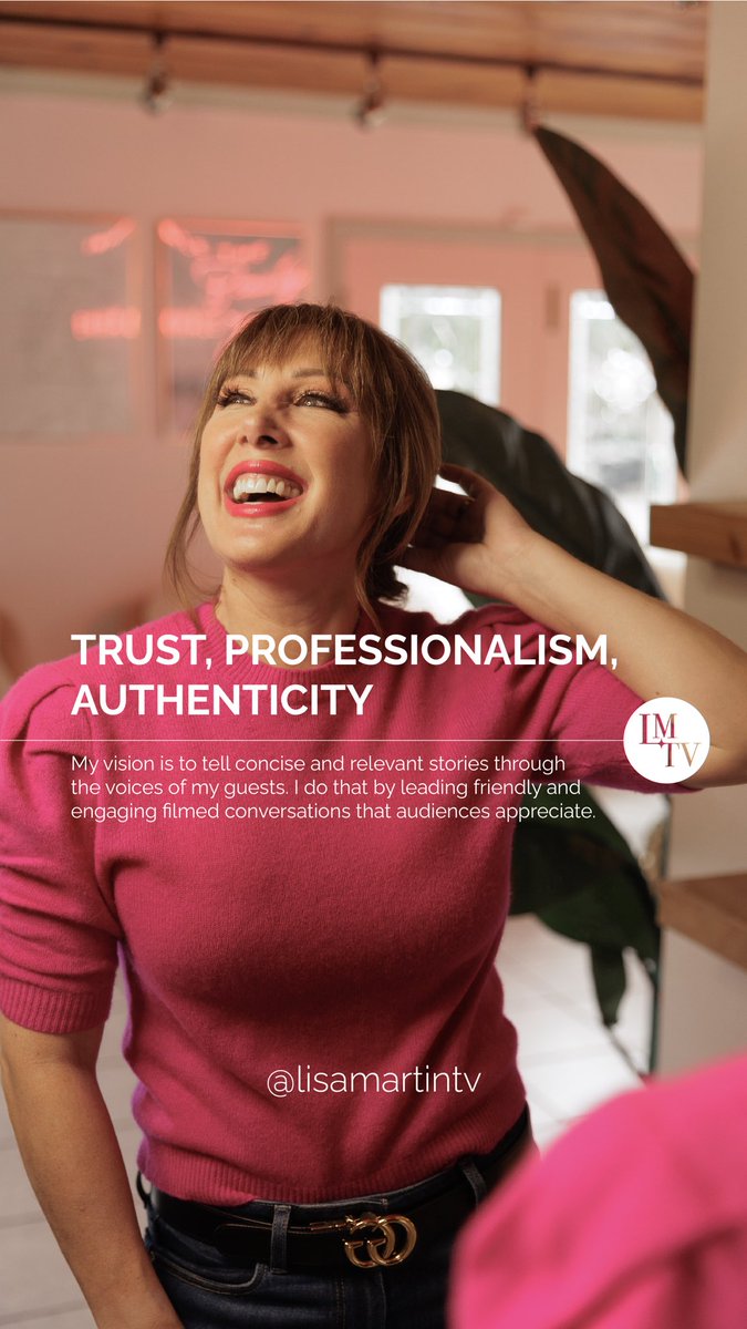 lisamartinmedia's tweet photo. I am committed to delivering content that not only informs but also builds trust, showcases professionalism, and radiates authenticity. Let's elevate your brand together!
#Emcee #TVhost #techTV #presenter #eventhost https://t.co/ojz9DPEhwb