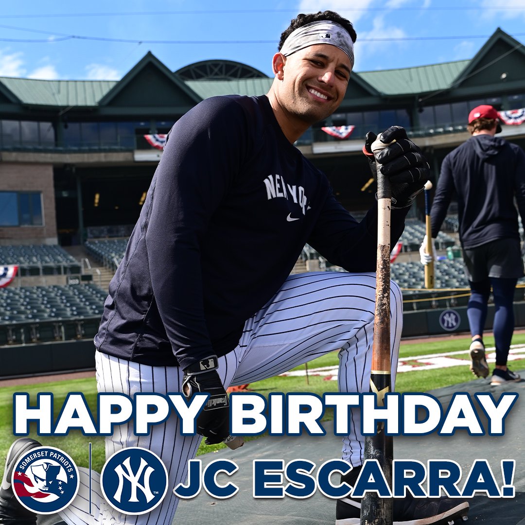Happy birthday to the Hialeah Cannon, JC Escarra!💥🎉