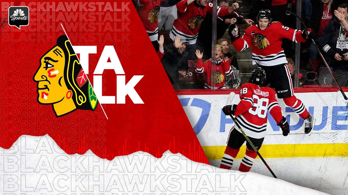 [LISTEN] @BoyleNBCS and @CRoumeliotis evaluate the rookie seasons from Connor Bedard, Kevin Korchinski and more. Latest #Blackhawks Talk Podcast is out NOW! nbcsportschicago.com/nhl/chicago-bl…