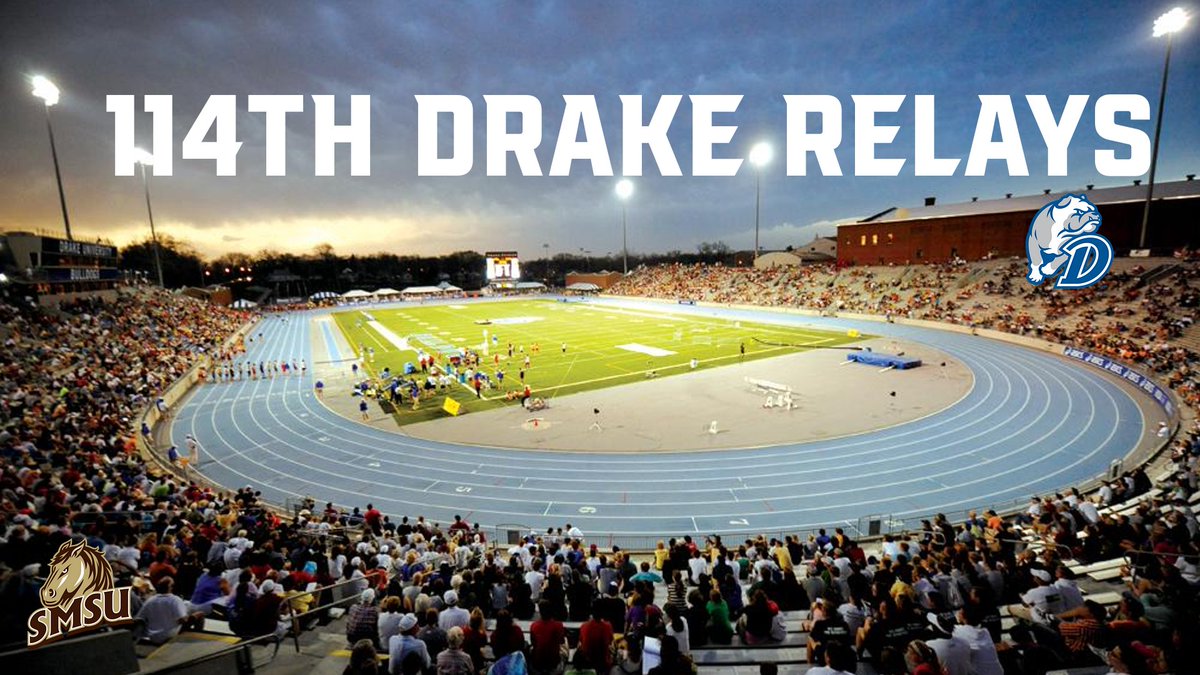 The <a href="/SMSUMustangs/">SMSU Athletics</a> head to the <a href="/DrakeRelays/">Drake Relays</a> in Des Moines, IA in this weekend.