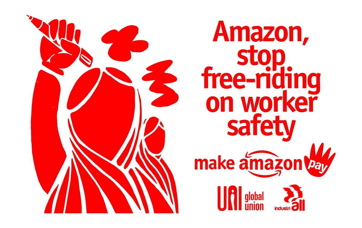 Sign on & tell Amazon: Stop free-riding on worker safety, sign the Accord today! #MakeAmazonPay