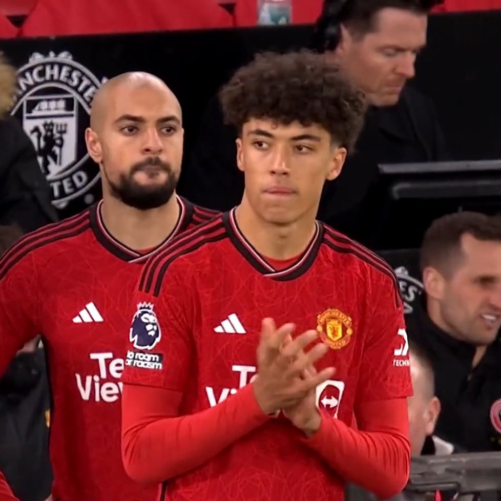 18-year-old Ethan Wheatley becomes the 250th #mufc academy graduate to make a first-team debut. 🌟 

It’s a United thing 🧬