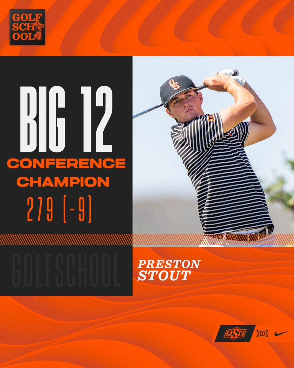· Leif Westerberg
· Charles Howell
· Anders Hultman
· Hunter Mahan
· Pablo Martin
· Rickie Fowler
· Morgan Hoffmann (twice)
· Stratton Nolen
· Kristoffer Ventura

Welcome to the club, Preston!

#GoPokes | #golfschool