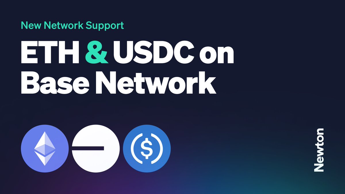 New @base network support just added! 👀 ETH and USDC on Base (L2) network  now supported - log in to check it out ➡️ https://t.co/q6SPUpMmXY