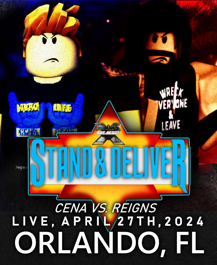 RRWBreakoutt's tweet photo. #BreakoutStandandDeliver | TOMORROW

These two rivals finally settle it in the pentalogy of @RblxCole and @WIReignss, INSIDE AN AMBULANCE MATCH!

Who will put their enemy away once and for all? https://t.co/25RH6YFUWk