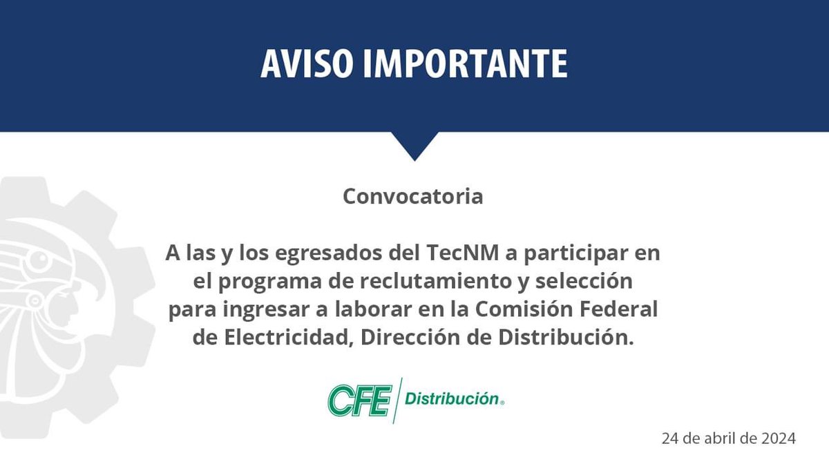 #ElTecNMInforma 

Más información 👉 goo.su/tbnotk2