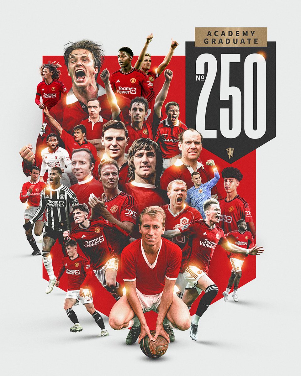 ManUtd's tweet image. 🔴 Youth. 
⚪️ Courage. 
⚫️ Success. 

It&apos;s in our DNA ❤️

#MUFC || #MUAcademy