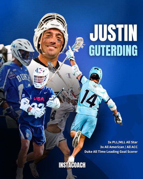 Fired up to announce my partnership with <a href="/bookinstacoach/">Instacoach</a>, the platform for booking private lessons and virtual coaching with NCAA and professional athletes. I’m passionate about helping the next generation of lacrosse players, and head to the link in my bio to book a lesson!