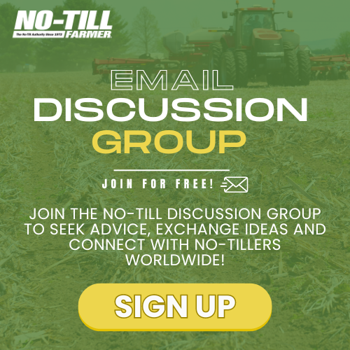 Join the No-Till Discussion Group to connect with no-tillers worldwide. Share insights, seek advice, and discuss various aspects of no-till farming! Join for free: ow.ly/HXsU50RmH5t?