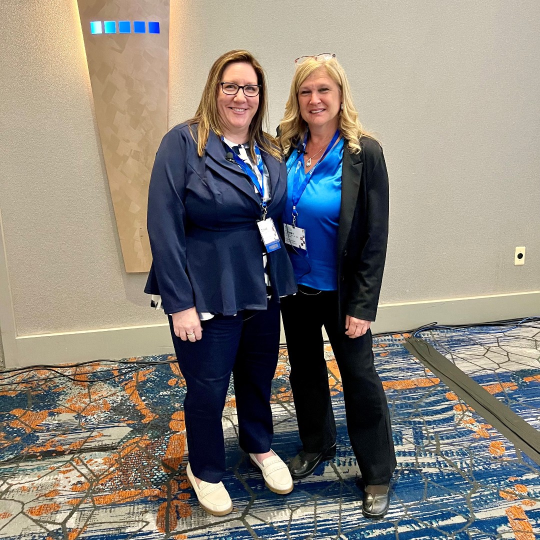 #Snapshots from #QualCon24. Tammy and Donna, from Fresenius Kidney Care Mishawaka, presented on #HomeDialysis at the CMS Quality Conference, at the general session and for the NPFE-LAN SMEs. #QualCon24ESRD

Thank you, Tammy and Donna, and to all who joined us at #QualCon24 #ESRD
