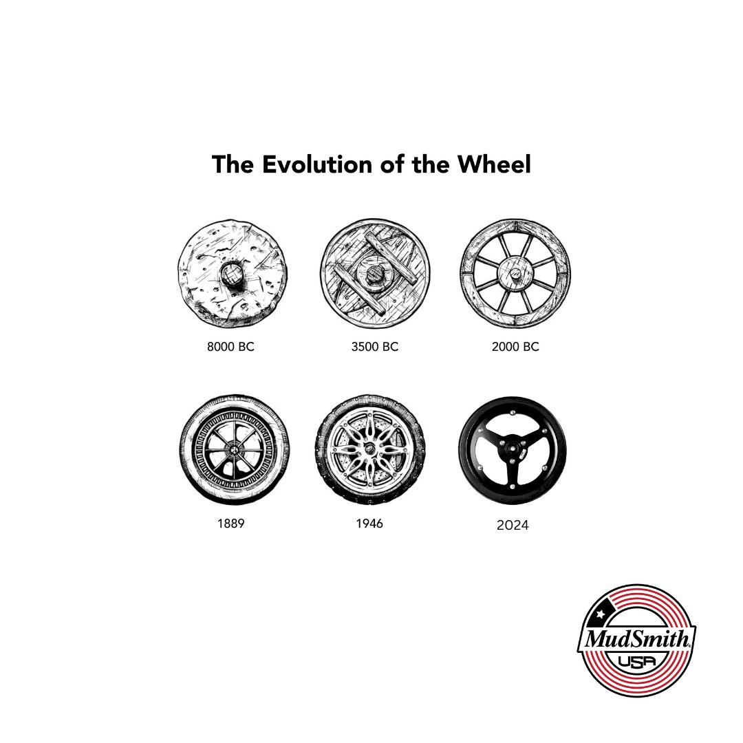 Who says you can't reinvent the wheel? #mudsmith #familymade #plant24 #mudsmithgaugewheels #MadeInTheUSA #openrimdesign #farmlife #aglife