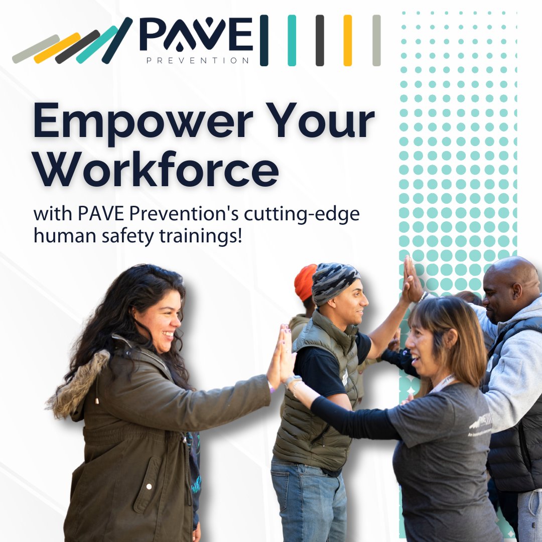 Our tailored programs prioritize both personal safety and organizational well-being to help craft a safer, more profitable, and healthier workforce and workplace culture. 

Learn more at paveprevention.com!

 #WorkplaceSafety #HumanDevelopment