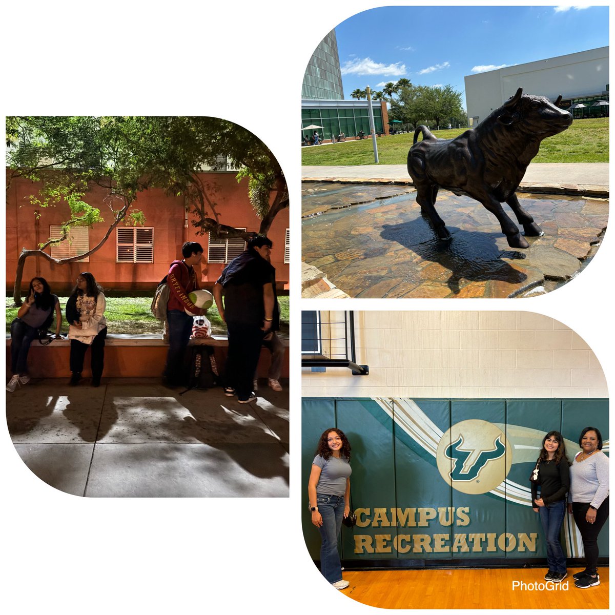 Our Generals went on a college tour of the University of South Florida today! #collegebound @usouthflorida 💚💛