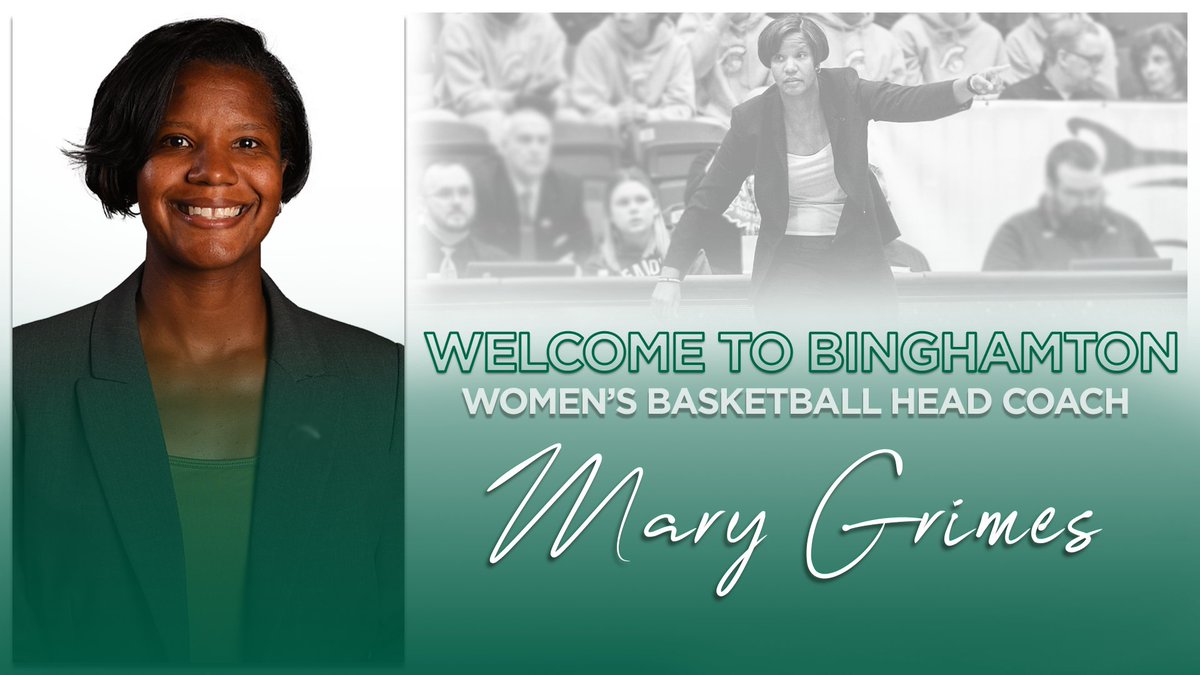 Welcome Mary!! tinyurl.com/yze2vu8p #ONEBinghamton | #ClawsOut