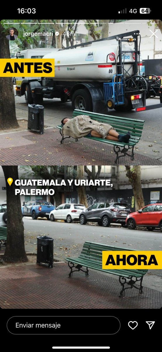 alekim_ok's tweet photo. Esto acaba de subir Jorge Macri orgulloso. La deshumanización que tiene por las personas en situación de calle nunca deja de sorprenderme. 
Me parece que eso no es basura, sino gente. Pero como no gobierno CABA, no opino... https://t.co/Rxr6UFTNUn