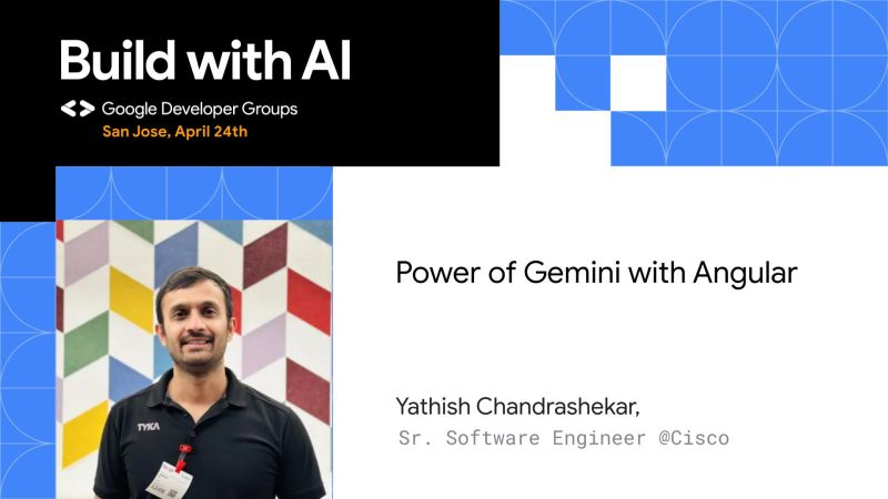 Excited to be a speaker for the #BuiltwithAI event! Check out the event details here: gdg.community.dev/events/details…
<a href="/gdgsv/">GDG Silicon Valley</a> <a href="/GDGSanJose/">GDG San Jose</a>