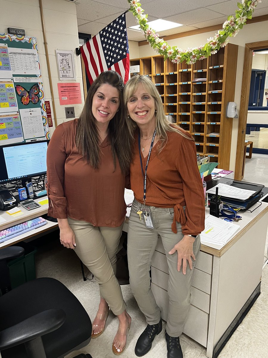 Today we celebrated our very own superhero dynamic duo, Donna Tritremmel and Meghan O’Neill! You are the backbone (and comic relief) of the AR office😉Thank you for all that you do for ALL of us each day ♥️♥️#twinning #nocapesrequired #AdministrativeProfessionals @MahopacSchools