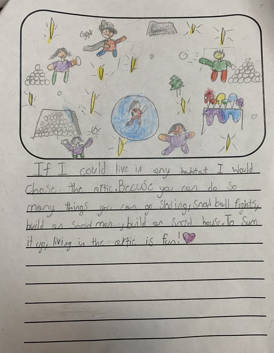 MrsAtkinsin2nd's tweet photo. My scholars have grown so much in their writing this year! Being a departmentalized ELA teacher in 2nd grade has allowed for much more intentional writing instruction and practice. This was planned and completed independently during centers 🩵💛 @DreamLakeApopka @ClentonMartin https://t.co/4LVSZeuvSy