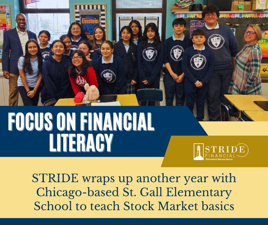 We're thrilled to continue partnering with ⁦⁦@bigshoulderschi⁩ for their Stock Market program, now in its second year. Our team has been involved with 8th graders at St.Gall School, covering essential financial literacy topics. Huge thanks to everyone at St. Gall!