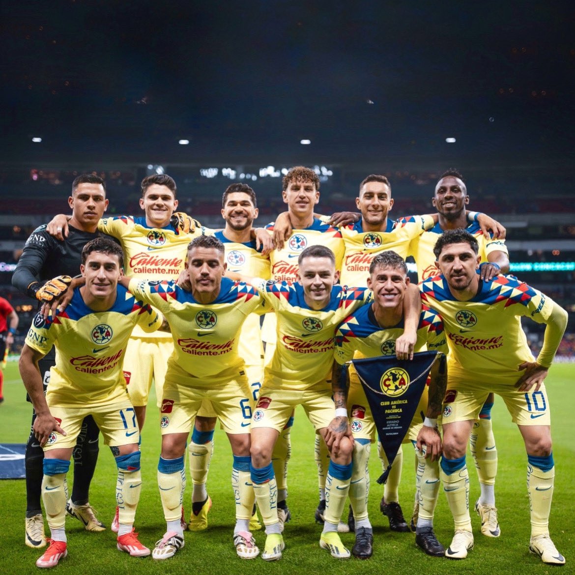 𝐂𝐨𝐧𝐟𝐢𝐚𝐧𝐳𝐚 𝐞𝐧 𝐞𝐬𝐭𝐞 𝐞𝐪𝐮𝐢𝐩𝐨.
𝐓𝐨𝐝𝐨𝐬 𝐣𝐮𝐧𝐭𝐨𝐬 #VamosAmérica 💙💛🦅

#clubamérica #CONCACAFChampionsCup #SiempreÁguilas #SomosÁguilas #ElMásGrande #grandesdecorazon #SomosAmérica #EstoEsAmerica #Clausura2024